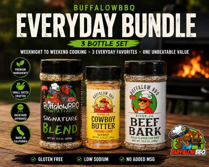 BuffalowBBQ Everyday Bundle – 3 Bottle Set