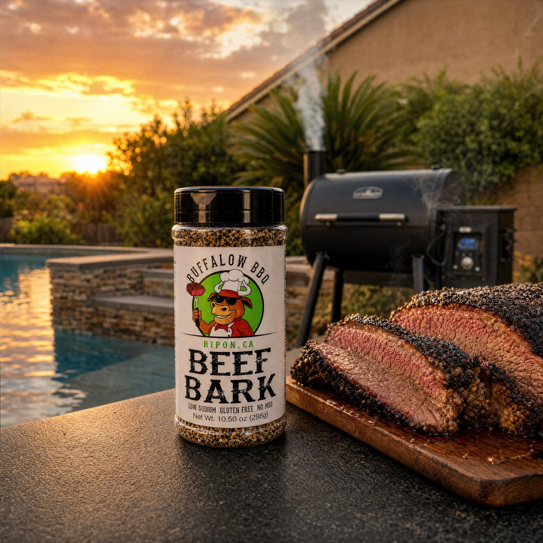 BuffalowBBQ Beef Bark BBQ Rub, one bottle