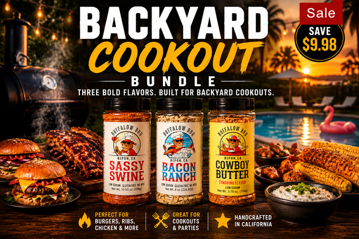 Backyard Cookout BBQ Rub Bundle | 3 Bottles