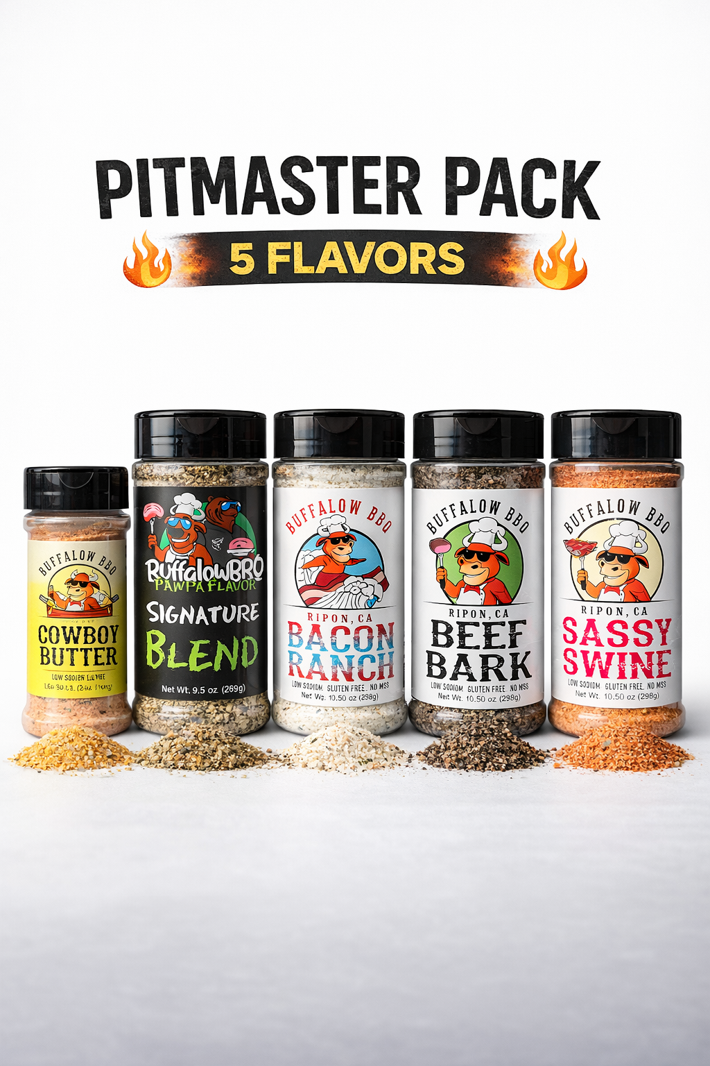 BuffalowBBQ 5 Bottle Variety Pack