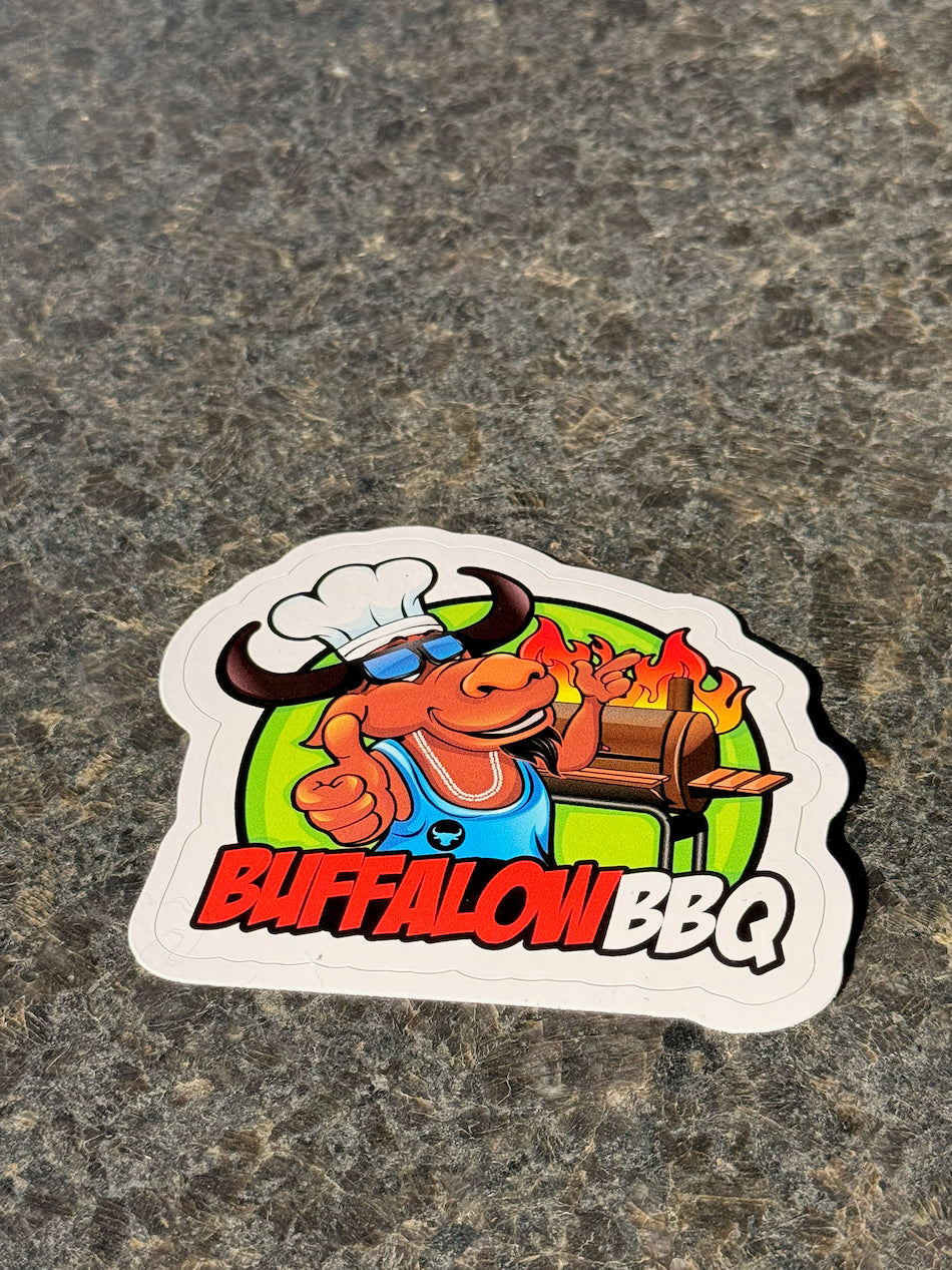 BuffalowBBQ - Stickers (Red/White)