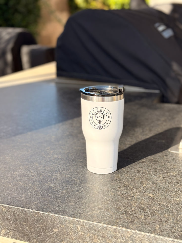 BuffalowBBQ - RTIC 30 Oz. Tumbler - White