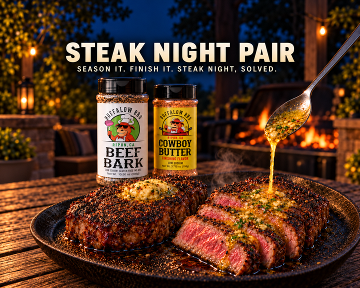 Steak Night Pair — Beef Bark + Cowboy Butter